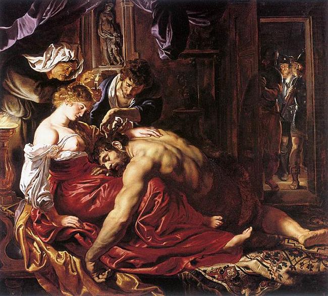 Samson and Delilah, Peter Paul Rubens